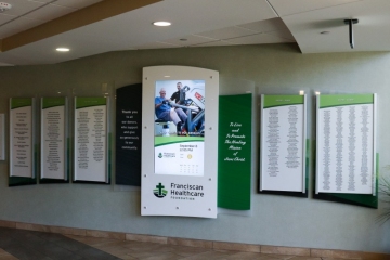 Religious Digital Donor Recognition Wall