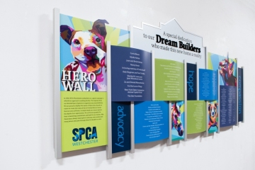 Animal Donor Recognition Wall