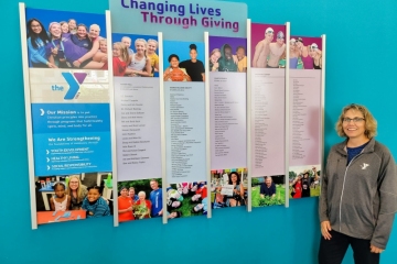 YMCA Non-Profit Donor Wall