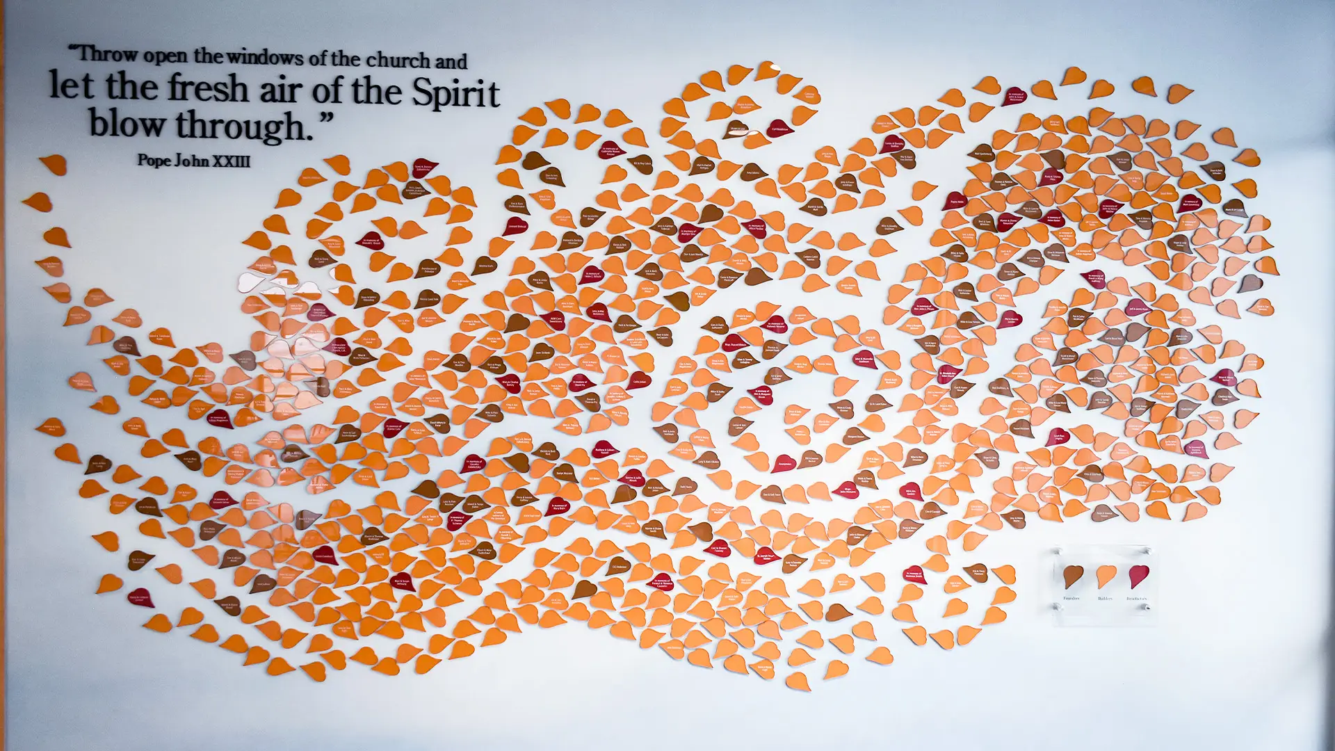 Custom Donor Tree with Donor Leaves