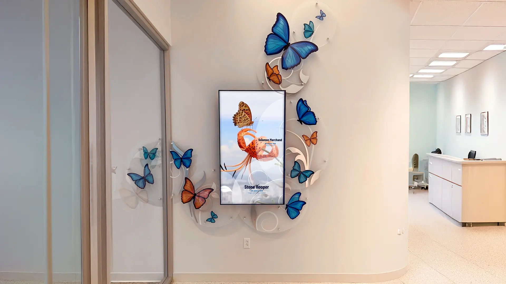 Butterfly Digital Donor Wall Creates Immersive Experience