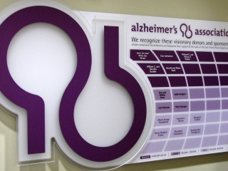 Alzheimer’s Association Donor Wall