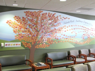 Palmer Lutheran Donor Recognition Wall