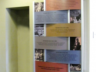 Theater Donor Wall