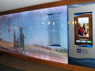 Unitypoint Hospital Cumulative Digital Donor Wall
