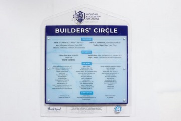 Association for Justice Donor Recognition Plaque