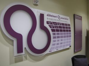Donor Recognition Display for Alzheimer's Association - Presentations, Inc