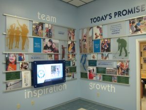 Donor Recognition Display at Texas Lions Camp - Presentations, Inc. Iowa